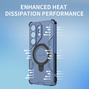 Funda Magnética para Teléfono con Soporte, Antigolpes, Compatible con Cargador, Función Magnética para <span class=keywords><strong>Samsung</strong></span> S26 Ultra A37 A57 5G - Product Image 4