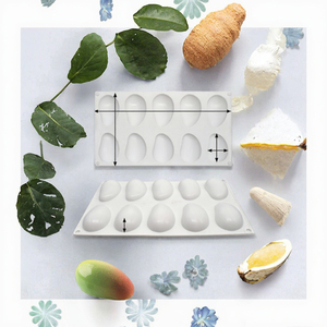 แม่พิมพ์ซิลิโคนทรงกระบอกสำหรับทำมูส อบขนม DIY ช็อกโกแลต แซนวิชเค้ก ใช้กับเตาอบได้ ใช้ซ้ำได้ ล้างในเครื่องล้างจานได้ อุปกรณ์ทำขนม - Product Image 2