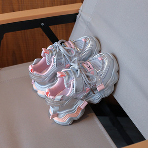 Nuove Scarpe da Ginnastica per Bambine Primavera 2026, Stile Coreano, Traspiranti con Chiusura in Velcro - Product Image 3