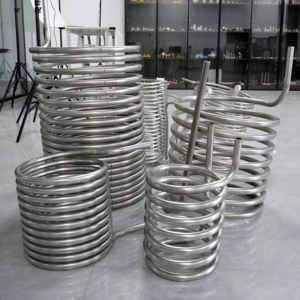 Bobinas De Condensador De Tubo De Aço Inoxidável 316L Industrial Refrigerador De Ar Equipamento para Refrigeração Trocador De Calor Encaixes De Tubulação - Product Image 5