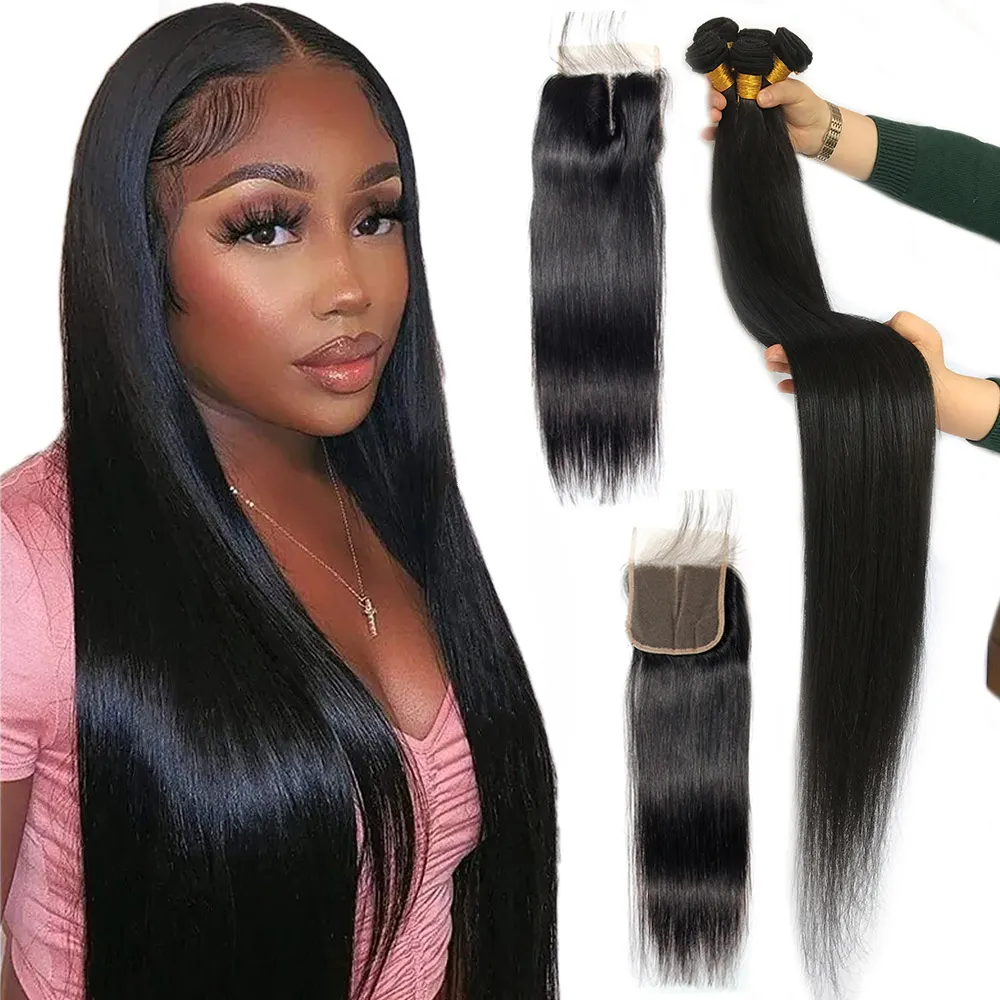 Fast shipping Indian hair vendors 9a-10a straight wholesale virgin hair bundle wraps custom logo