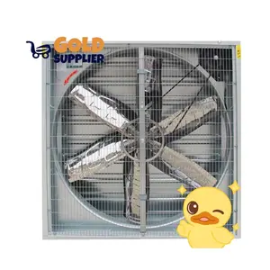 Ventilador de escape de refrigeración de aire de 60 pulgadas, alta eficiencia y ahorro de energía, gran ventilación Industrial para aves de corral