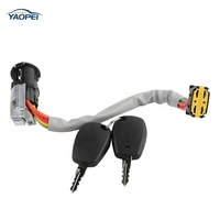 Clé de serrure de porte d'allumage YAOPEI 806019912R 487004353R pour Renault Dacia Logan