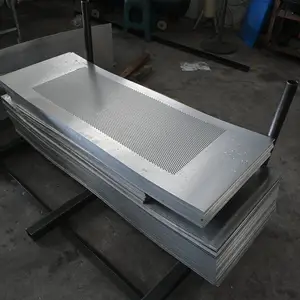0.3mm-12mm כיכר חריץ משושה עגול חור מחורר מתכת גיליון צלחת - Product Image 6