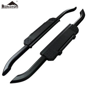 Robaton Tout Aluminium MOOR VERSION Side Step Pedal Off-Road Welcome Pedal Pédale Fixe pour Land Rover Defender 90 2020- - Product Image 1