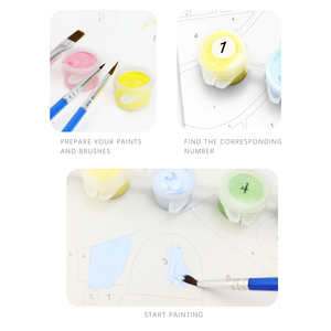 ภาพวาด<span class=keywords><strong>หอ</strong></span>คอยปารีสด้วยตัวเลขบนผืนผ้าใบพร้อมกรอบชุดทำมือสำหรับผู้ใหญ่ที่วาดภาพอะคริลิคสีน้ำมัน - Product Image 4