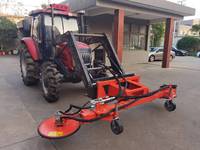 2024 Offre Spéciale tracteur débroussailleuse à disques avec puissantes lames abradables tondeuse de jardin avec coupe d'herbe flexible