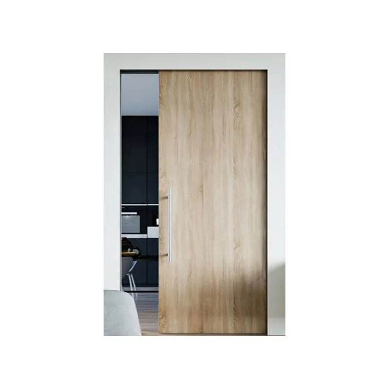 Bolso invisível porta deslizante trilho polia amortecimento unidirecional amortecimento amortecedor porta deslizante portas para casas interior