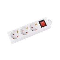 Rallonge de câble d'alimentation à 3 broches pour appareils électroménagers, extrémité femelle IEC, certifiée CE, durable, fabriquée en Chine