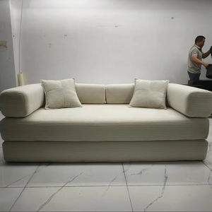 Sofá de compresión personalizado, muebles de sala de estar, combinación moderna, forma Modular, lino, terciopelo, sofá de compresión al vacío, traje - Product Image 1