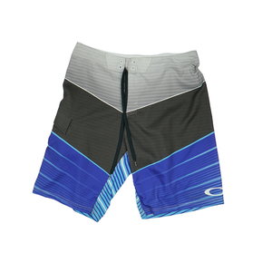 Pantalones cortos de verano con estampado floral tropical para hombre, pantalones cortos de playa con bolsillo lateral para hombre - Product Image 4