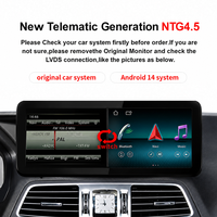 Pour Mercedes Benz Classe E W212 W207 NTG4.5 CarPlay sans fil Android Auto Bt Dsp Gps Lecteur DVD de voiture Écran multimédia