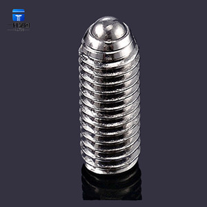 Tornillo de fijación de bola de localización en forma de onda, sujetadores de acero inoxidable, acabado liso con bola de resorte - Product Image 2