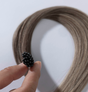 Extensiones de Cabello Humano Ruso Virgen Remy con Cutícula Alineada, Lisas, Pre-Blanqueadas, con Punta I-Tip, Calidad Profesional, 0.5g-1g - Product Image 5