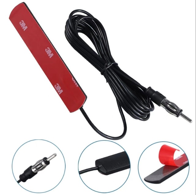 New Plus High Quality Universal Car AM FM Radio Antenna Patch Antenna for Vehicle