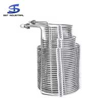 Bobine en acier inoxydable 202 439 sur mesure, 0,26 mm, largeur 510 mm, tube de 0,44 mm à 0,6 mm, échangeur de chaleur, bobine de tube en acier inoxydable 3/4