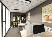 Conteneur mobile préfabriqué de 20 pieds pour hôtel de jardin, studio en bois, maisonnette, café, emballage plat