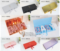 Boîte cadeau rigide recyclable de haute qualité pour bébé, avec lettres et fleurs, option logo personnalisé, vente chaude
