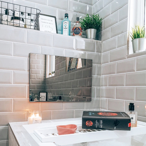 Miroir d'hôtel Soulaca 32 pouces avec téléviseur et écran tactile pour télévision intelligente Android étanche Bahtoom IP65 - Product Image 6