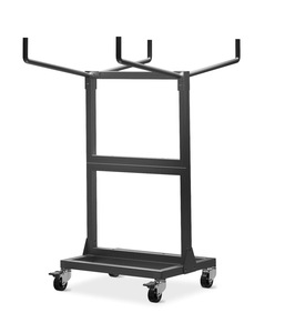 Zwaar Opbergrek Voor 30 Stoelen Met Staand Type Mobiele Kerkstoel Dollykar Commercieel Gebruik Gepoedercoat Staal - Product Image 1