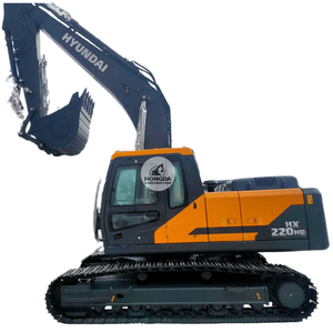 Excavatrice Hyundai HX220HD d'occasion en bon état, équipement de construction Hyundai Corée, matériel HX220 de 22 tonnes en stock. - Product Image 1