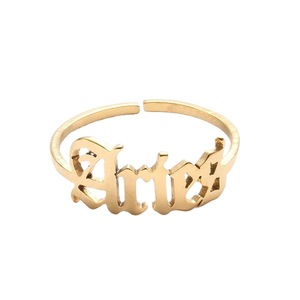 Женское ретро-кольцо с надписью - Product Image 5