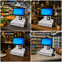 Terminal de point de vente tactile avancé tout-en-un, système de point de vente Android, machine de point de vente pour les magasins d'électronique et de technologie