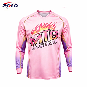 Jersey Personalizado para <span class=keywords><strong>Motocross</strong></span>, Ciclismo de Montaña MX, Estilo Libre y Todoterreno - Product Image 1
