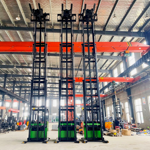 Camión de alcance multidireccional tridimensional, capacidad de carga de 1,5 toneladas, apilador CE, carretilla elevadora eléctrica para pasillo estrecho VNA - Product Image 6