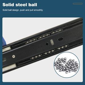 2025 nouveau Spcc télescopique meubles roulement à billes tiroir glissière pour cuisine chambre salle de bain appartement salon armoires - Product Image 4