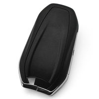 Coque de clé de voiture de remplacement à 2 boutons HU83 avec lame non coupée pour entrée sans clé IM3A, télécommande de véhicule