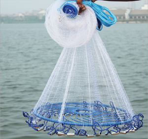 Filet de pêche lancé à la main de 3 mètres de long pour frisbee Filet de pêche lancé à la main en monofilament - Product Image 3