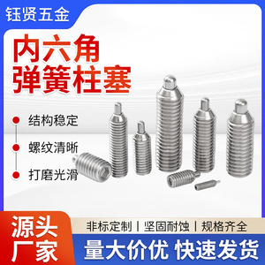Yx Spring Steel Bar M10*35*10*5.0 Fully Threaded Cylindrical Head Stainless Steel DIN Standard - Product Image 5