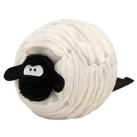 Jouet à mâcher Juicepet en peluche écologique pour chien, anti-stress, à sentir, facilement détachable, résistant aux morsures, avec compartiment à friandises caché