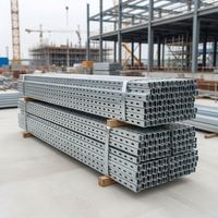 BPJS pour profilés Unistrut en cuivre/acier anti-corrosion pour supports de montage solaire et serres maraîchères