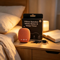 Haut-parleur de sommeil non portable à placer sous l'oreiller, plus confortable que les écouteurs toute la nuit