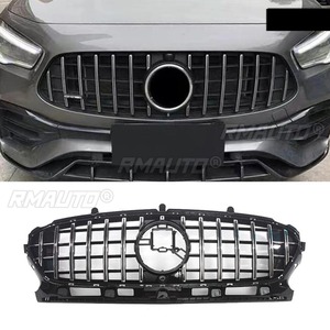 ชุดแต่งกระจังหน้ารถยนต์ แถบตกแต่งกระจังหน้า สำหรับ Mercedes Benz GLA H247 GT ปี 2020-2023 ภายนอก - Product Image 1