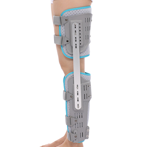 Rodillera ortopédica médica con doble bisagra, <span class=keywords><strong>ortesis</strong></span> <span class=keywords><strong>articulada</strong></span>, fijador de rodilleras, soporte - Product Image 1