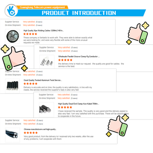 Conduttori aerei di alta qualità AAC AAAC ACSR ACAR ACCC conduttori nudi ad alta resistenza ACSR conduttore - Product Image 6