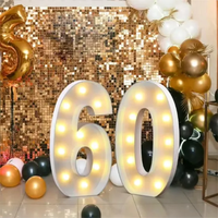 Fabricants de caractères lumineux LED personnalisés, montage mural, 3D, multicolores, télécommande/Bluetooth, étanches IP65, enseignes