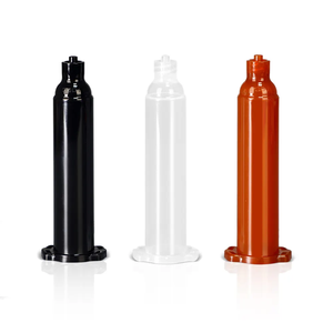 Jarum suntik plastik kosong baru Amerika antiuv barel 55Cc/30Cc/10Cc/5Cc warna hitam alat suntik lem - Product Image 4