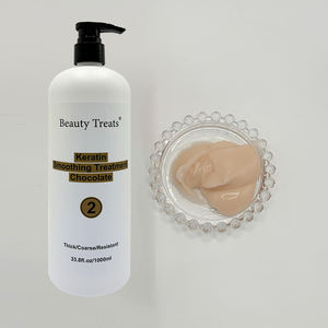 Soins de beauté Crème de kératine hydrolysée organique avancée professionnelle Huiles d'argan et de noix de coco 1000 ml - Nourrissant hydratant Cheveux secs - Product Image 3