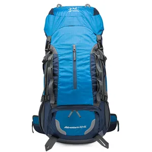 उच्च गुणवत्ता डेरा डाले हुए आउटडोर पर्वतारोहण बैग हल्के यात्रा बैग निविड़ अंधकार लंबी पैदल यात्रा बैग