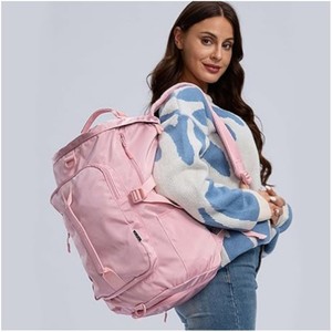 <span class=keywords><strong>Sac</strong></span> <span class=keywords><strong>de</strong></span> <span class=keywords><strong>sport</strong></span> pour <span class=keywords><strong>femme</strong></span> avec compartiment à chaussures 3 en 1 <span class=keywords><strong>sac</strong></span> à dos <span class=keywords><strong>de</strong></span> voyage sacs à bandoulière Weekender <span class=keywords><strong>sac</strong></span> à dos mode sacs à bagages - Product Image 2