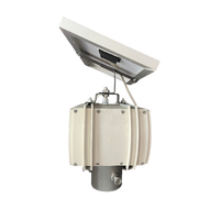 Voyant d'avertissement solaire original Énergie solaire Ambre Avertissement Trafic Jaune Clignotant Barrière d'avertissement lumineux à énergie solaire
