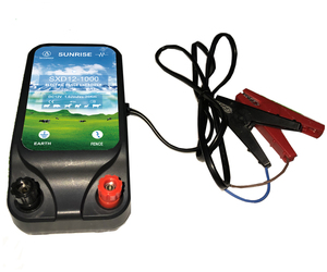 Électrificateurs <span class=keywords><strong>de</strong></span> clôture électrique super étanches 12V DC, portée 20KM, écologiques, pour usage en ranch, protection du bétail SUNRISE SXD12-1000 CE - Product Image 4