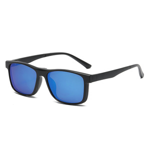 Wholesale <strong>Fashion</strong> 5-in-1 Polarized Clip on <strong>Glasses</strong> Sunglasses for Men Women-TR90/PC <strong>Fashion</strong> Magnet Driving Sun <strong>Glasses</strong> - Product Image 3