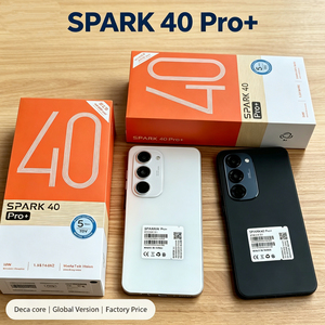 Teléfono Inteligente Techno SPARK40 Pro Plus Desbloqueado con Pantalla LED, Doble SIM, Deca Core, Android 15, 5G - Product Image 1