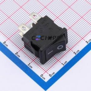 SS21-BBIWG2-F(HF) Rocker Switch Through hole Component (THT)-4P,21x15mm Switch 12A 250V - Product Image 1