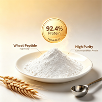 Poudre d'oligopeptides de blé de qualité supérieure, riche en acide glutamique, inférieur à 1000 Da, soluble pour les boissons, la nutrition sportive et les compléments alimentaires